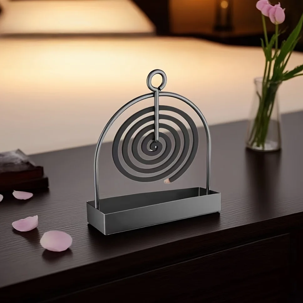 Tulsi Holy Basil - 1pc Mosquito Coil Stand,Suitable for Hanging