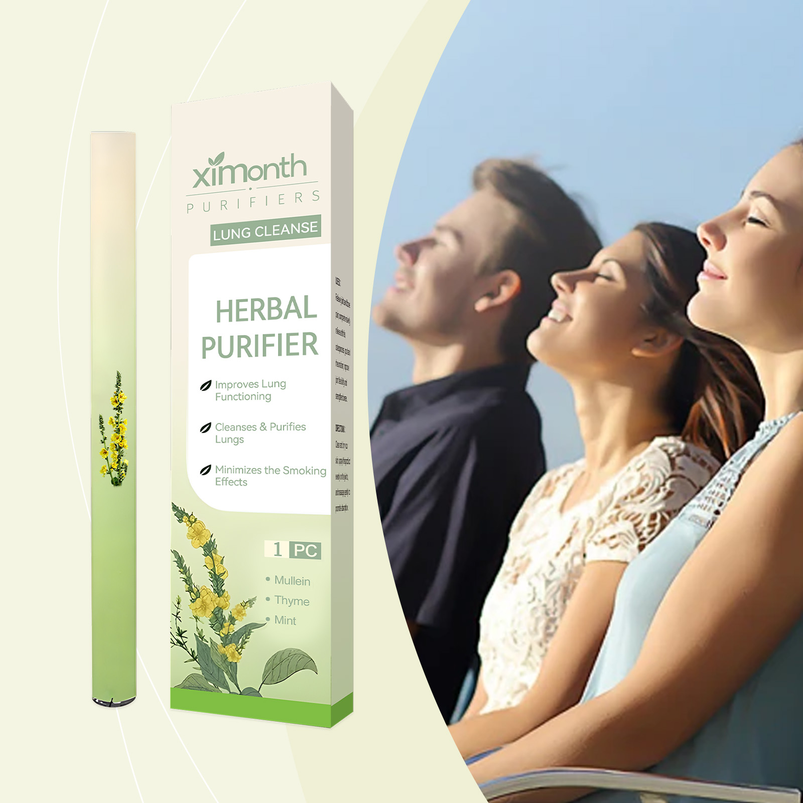 Natural Herbal Breathing Stick - Herbal And Wellness recension och pris