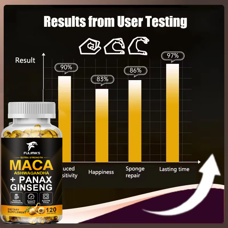Triple Maca Blend with Ginseng - Valerian Root Capsule recension och pris