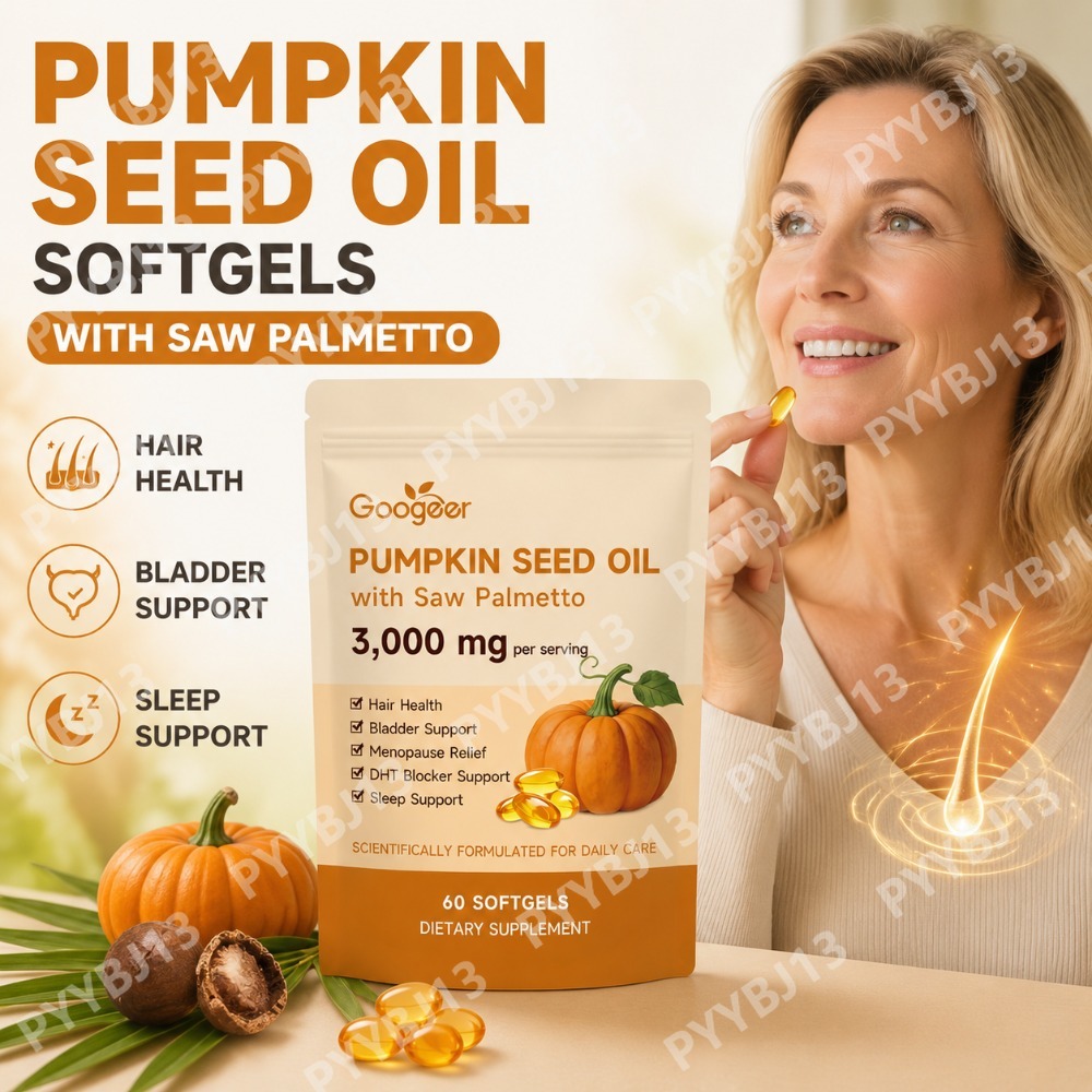 Googeer Pumpkin Seed Oil Softg - Herbal And Wellness recension och pris