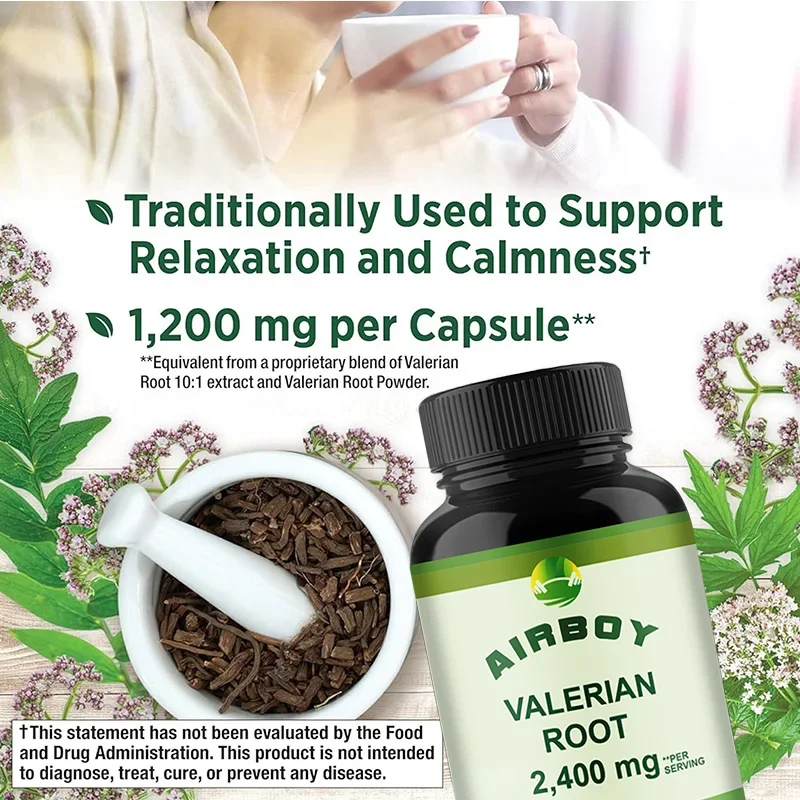 Valerian Root - Provides Sleep - Valerian Root Capsule recension och pris