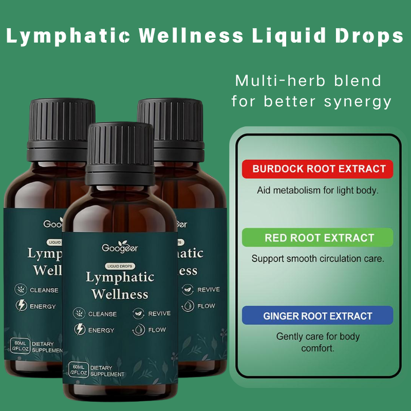 60ml Lymphatic Support Liquid  - Herbal And Wellness recension och pris