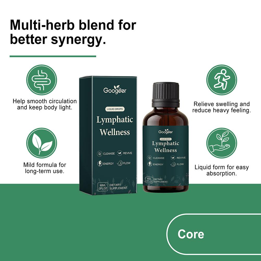 60ml Lymphatic Support Liquid  - Herbal And Wellness recension och pris
