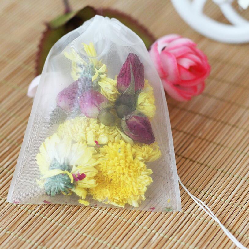 50pcs/lot Empty Tea Bag Nylon  - Herbal Wellness Tea recension och pris