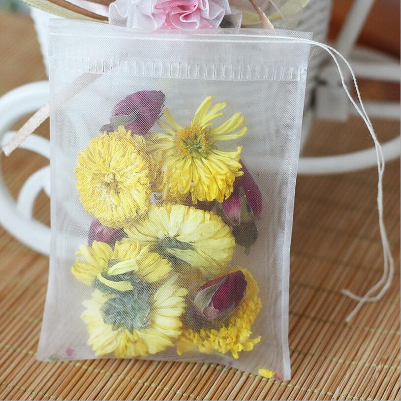 50pcs/lot Empty Tea Bag Nylon  - Herbal Wellness Tea recension och pris